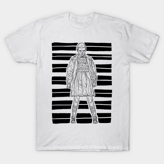 Eleven stripes T-Shirt by RageInkAge